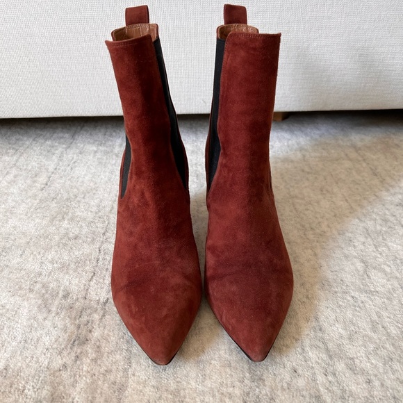 Paris Texas Suede Ankle Boots - Picture 2 of 5